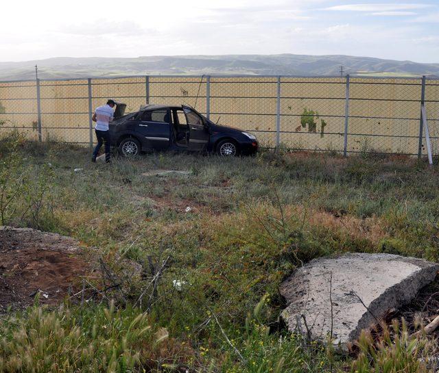 Kayseri'de otomobil şarampole yuvarlandı: 5 yaralı