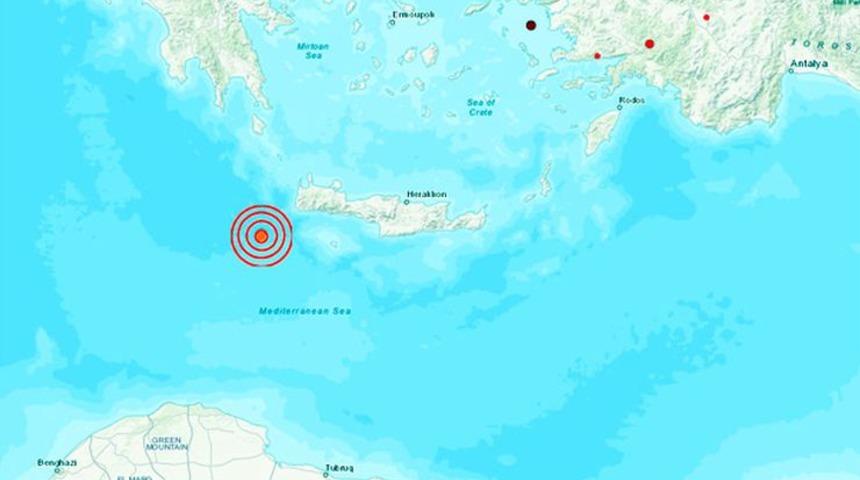 Ege Denizi'nde korkutan deprem!