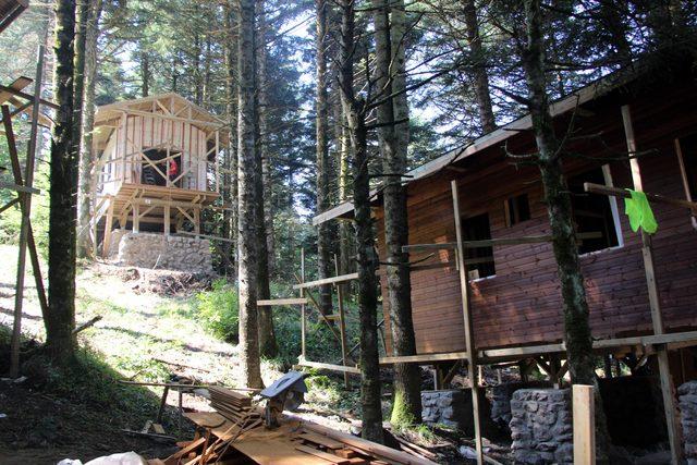 Gölcük Tabiat Parkı'na dağ köşkü ve bungalov projesi iptal