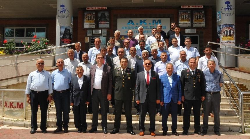 Akşehir&rsquo;de bayramlaşma programı