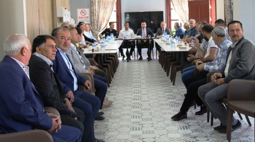 Germencik protokol&uuml; bayramlaştı