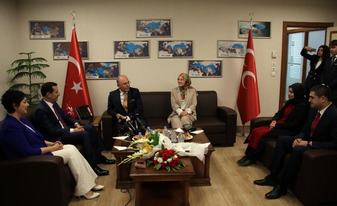 Siyasi partilerden MHP&rsquo;ye bayram ziyareti