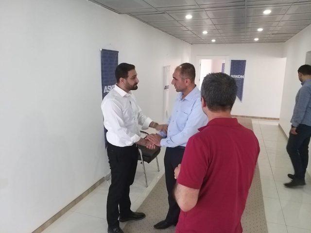 ASKON&rsquo;da bayramlaşma 1