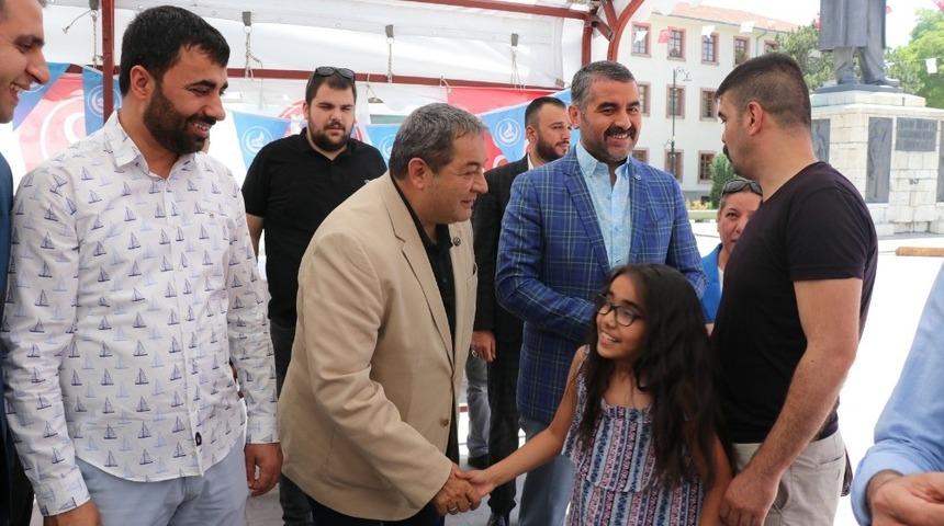 MHP’ de bayramlaşma töreni