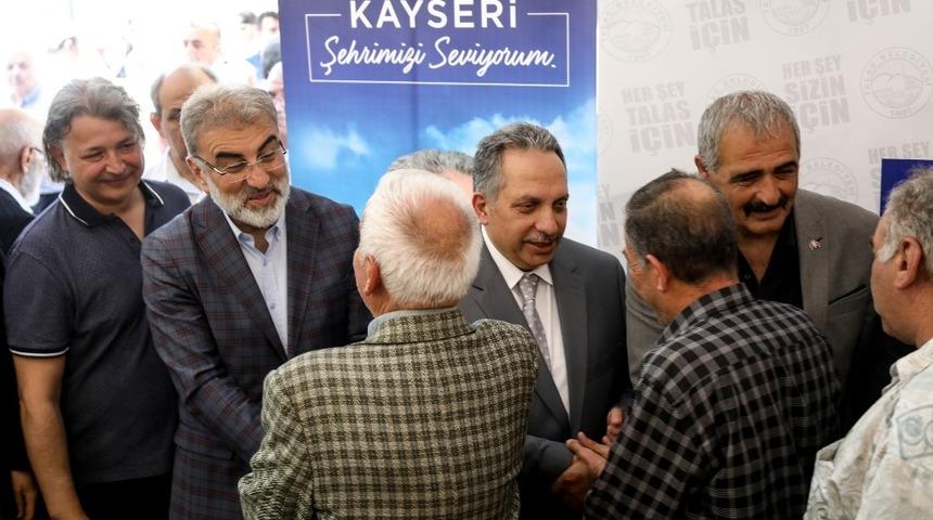 Talas’ta Taner Yıldız’lı İlçe Bayramlaşması