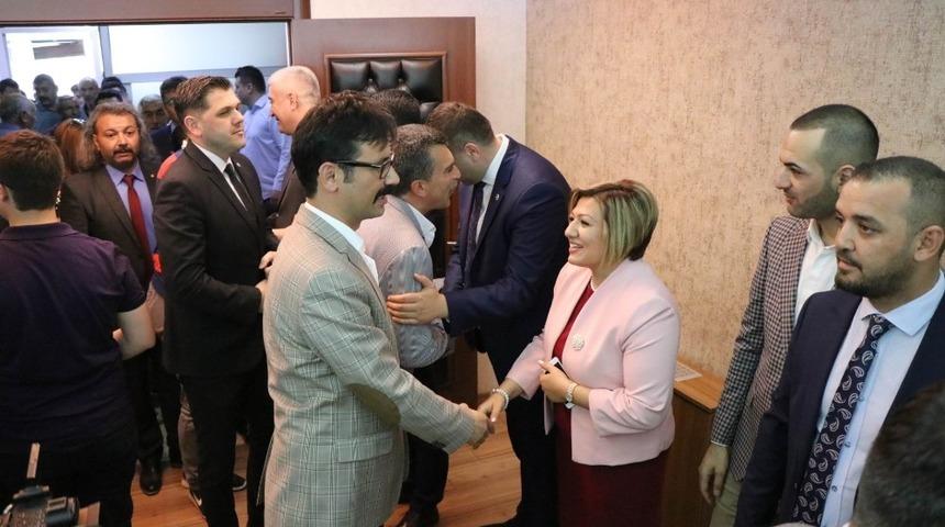 MHP’de bayramlaşma