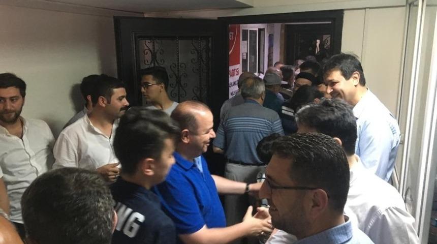 SP İl Başkanlığı’nda bayramlaşma