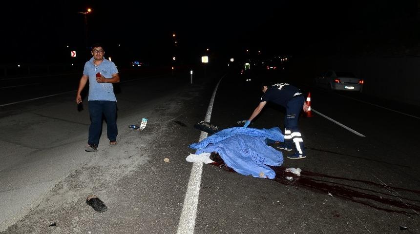 Kumluca&rsquo;da trafik kazası: 1 &ouml;l&uuml;