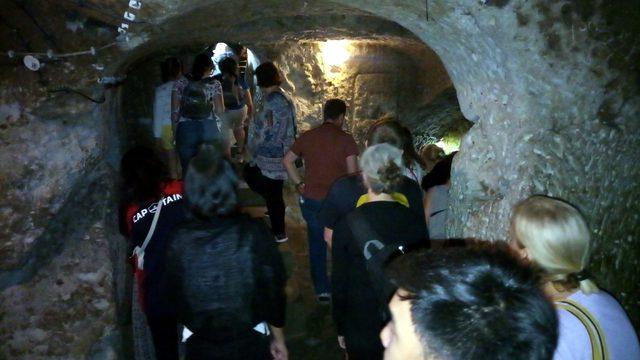 Kapadokya'da bayram yoğunluğu