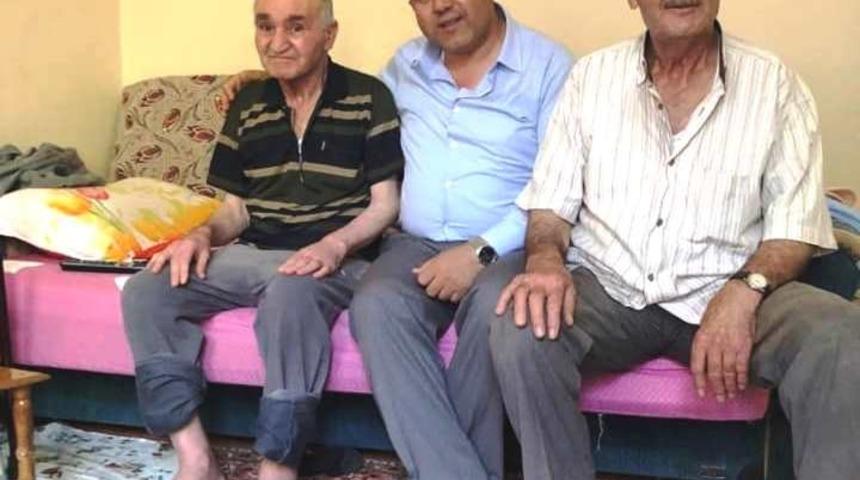 Başkan &Ccedil;alışkan&rsquo;dan hasta ve yaşlılara bayram ziyareti