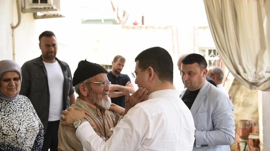 Başkan Tütüncü’den Ramazan’da yaşlı ziyareti
