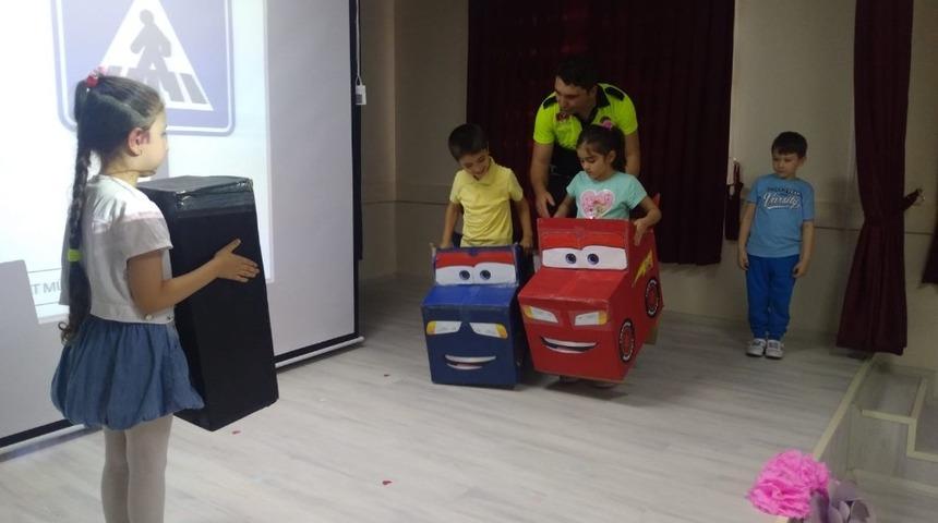 Iğdır’da öğrencilere trafik eğitimi