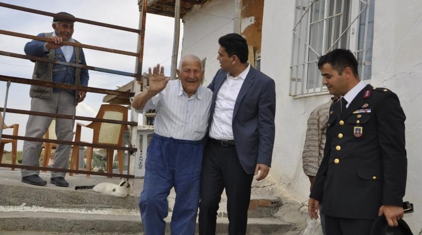 Arguvan&rsquo;da Kaymakamdan bayram ziyaretleri