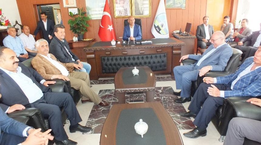 Malazgirt Belediyesinde bayramlaşma töreni düzenlendi