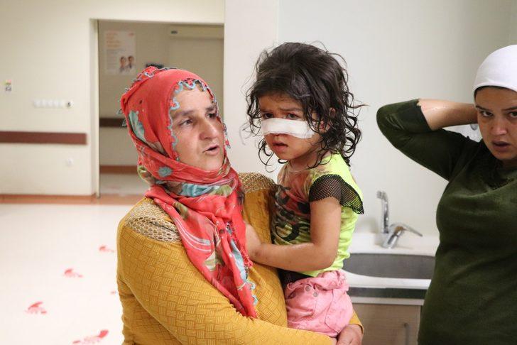 Siirt'te mucize kurtuluş! 2 .kattan yere çakıldı G1