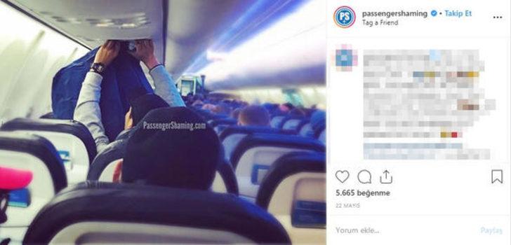 Uçakta iğrenç olay! Gören gözlerine inanamadı G1