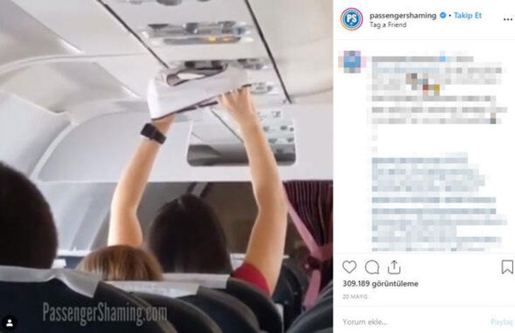 Uçakta iğrenç olay! Gören gözlerine inanamadı G4