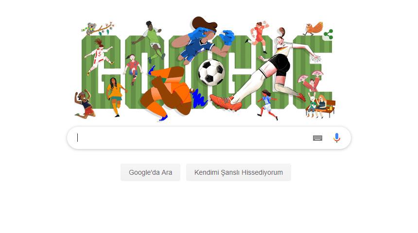 Google, 2019 FIFA Kadınlar Dünya Kupası'nı doodle yaptı