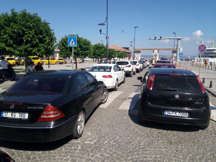 Çanakkale'de tatilcilerin dönüş yoğunluğu  G5