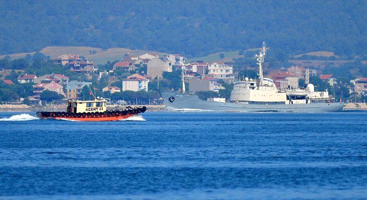 Çanakkale Boğazı'nda hareketli anlar G1