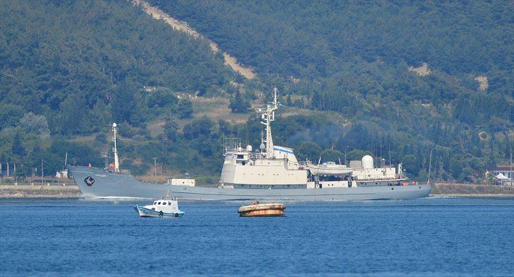 Çanakkale Boğazı'nda hareketli anlar G4