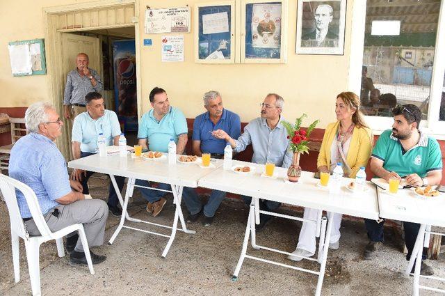 Bozdoğan, köylülerin sorunlarını dinledi