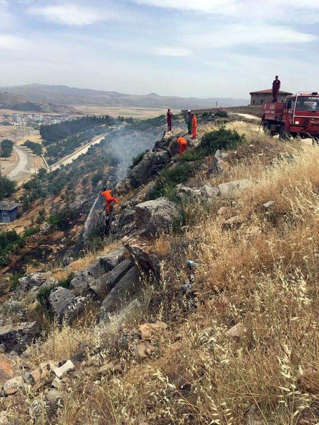 Nurdağı’nda orman yangını