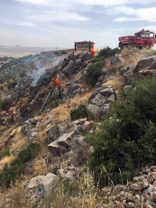 Nurdağı’nda orman yangını