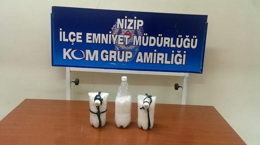 Durdurulan ara&ccedil;ta 2 kilo 205 gram uyuşturucu yakalandı