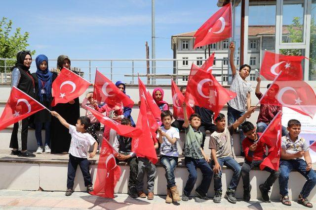 Suriyeli öğrencilere trafik eğitimi verildi