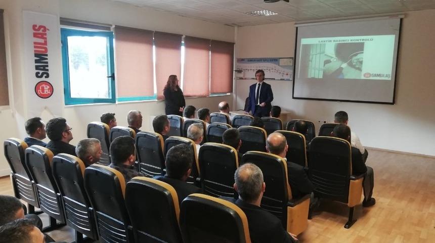 SAMULAŞ&rsquo;ta &ccedil;alışanlara eğitim