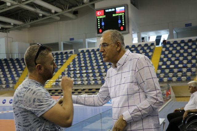 A Milli Erkek Voleybol Takımı, Slovakya maçına hazır