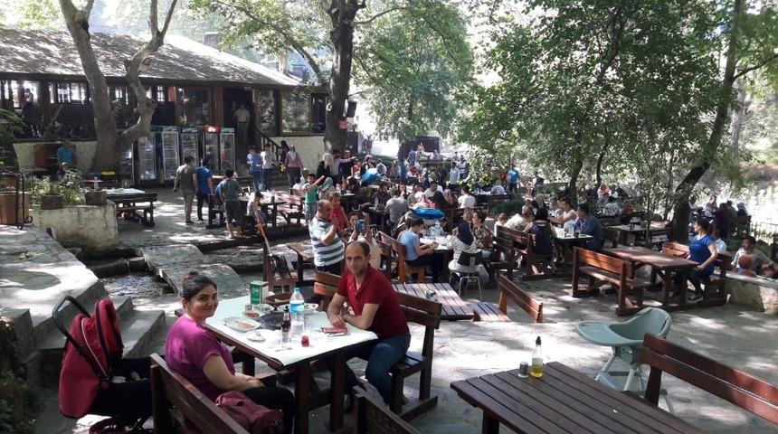 Bayramda Dağılcak&rsquo;a akın ettiler