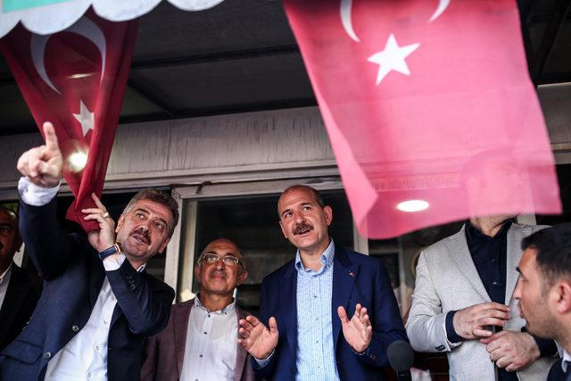 İçişleri Bakanı Süleyman Soylu Gaziosmanpaşa'da konuştu