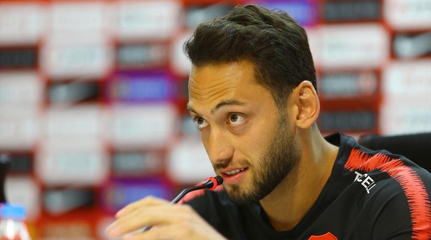 Hakan Çalhanoğlu: Fransa'yı üzmek istiyoruz