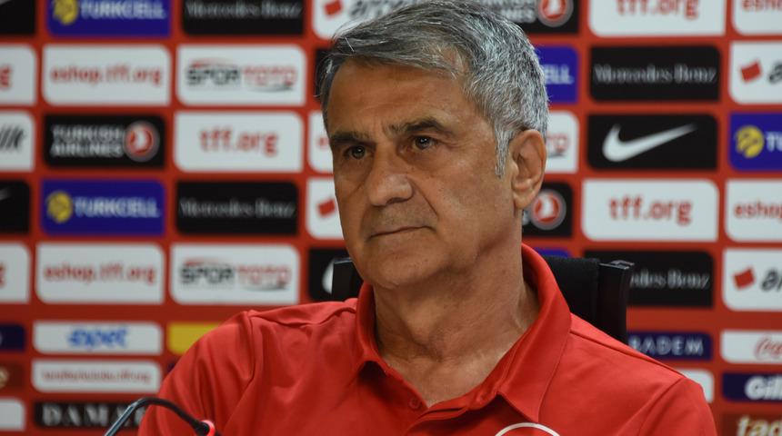 Şenol Güneş: Bizim asıl rakibimiz İzlanda