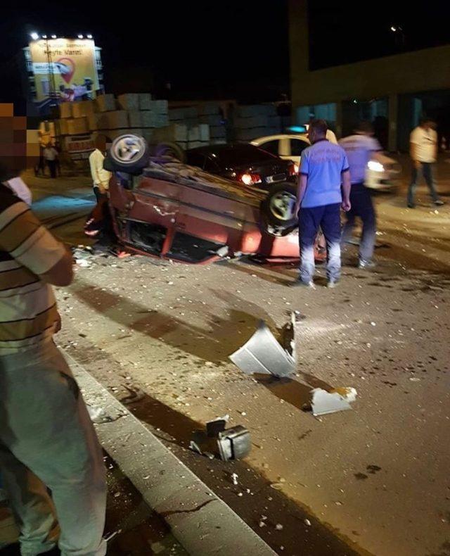 Ankara’da otomobil köprüden düştü