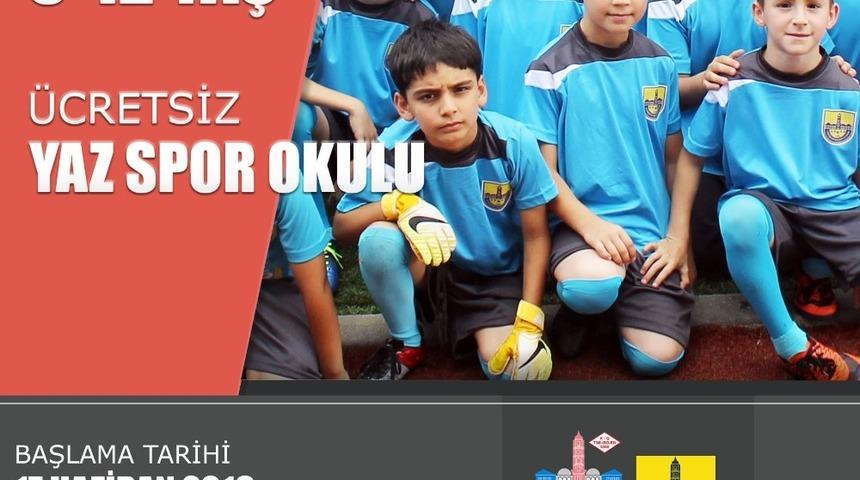 Yenişehir Belediyesi&rsquo;nden &uuml;cretsiz yaz spor okulları