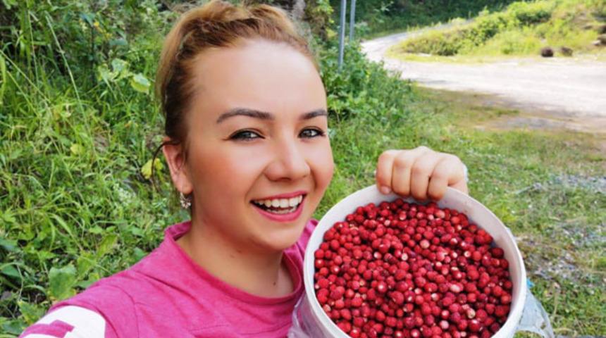 Yoğun talep olan dağ &ccedil;ileğini kilosu 120 liradan satıyorlar