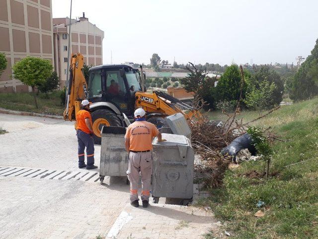 Toroslar Belediyesi ekipleri bayramda aralıksız çalıştı