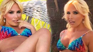 Lerzan Mutlu bikini pozlarıyla sosyal medyayı salladı