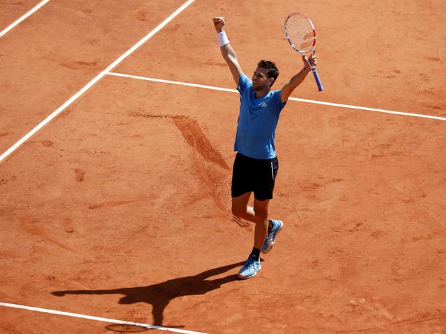Novak Djokovic'i yenen Dominic Thiem, Fransa Açık'ta finalde