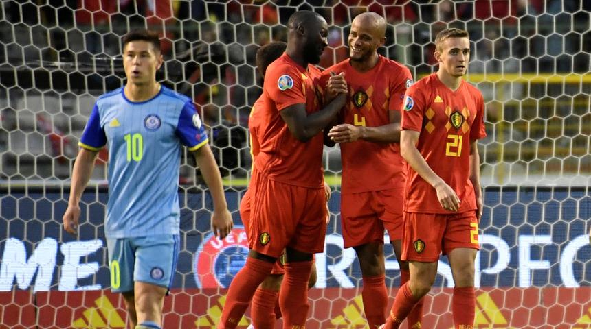 Belçika 3 - 0 Kazakistan