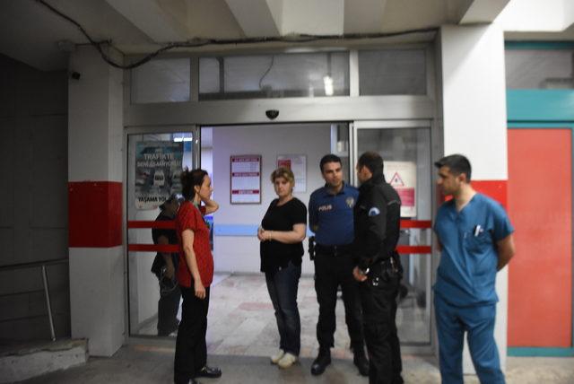 Metal parçasından zehirlenen 2 kişi için 'Acil Servis' karantinaya alındı (2)