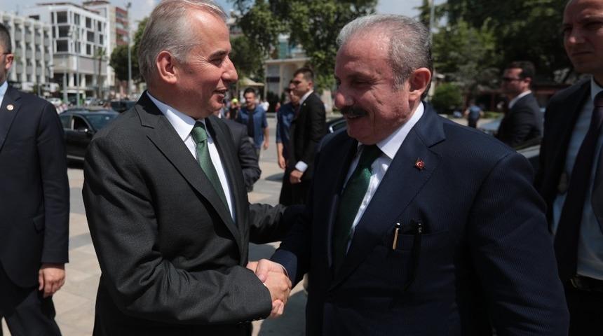 TBMM başkanından Osman Zolan&rsquo;a ziyaret