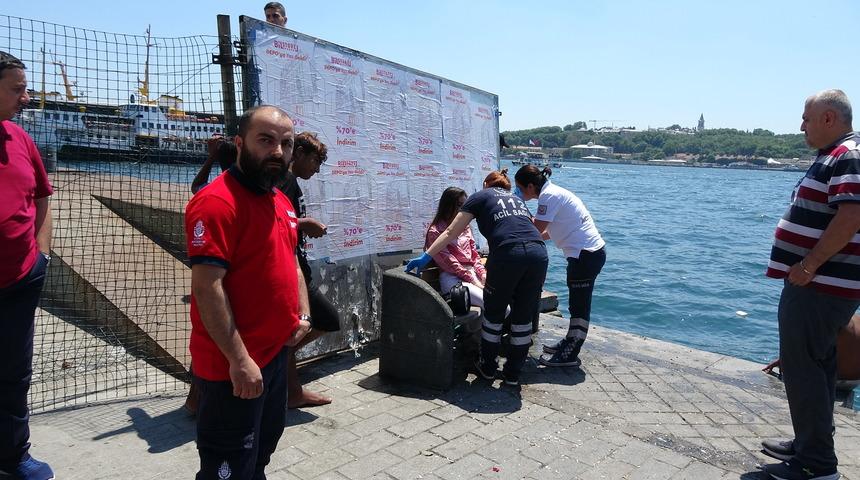 Çarşı izinine çıkan asker denize atlayıp hayat kurtardı