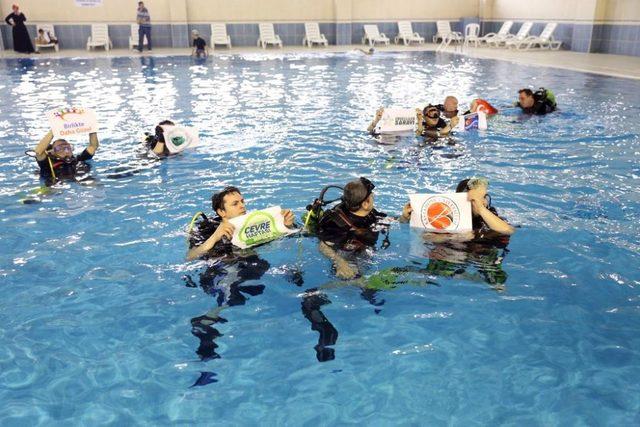 Bağcılar Belediyesi Feyzullah Kıyıklık Engelliler Sarayı, Türkiye’nin ilk engelli dalıcı dalış eğitim merkezi oldu