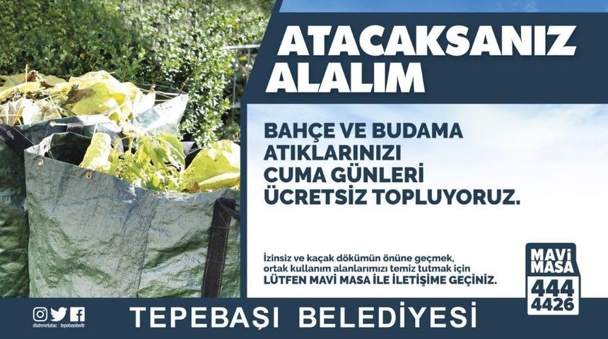 Tepebaşı’nda çalışmalar temiz bir çevre için