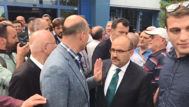 Bakan Soylu'ya havalimanında 'Akıllı ol' diye seslenen kişiye suç duyurusu