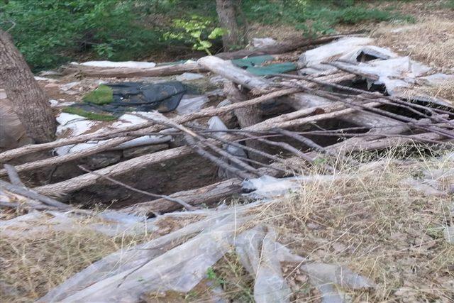 Pençe Harekatı'nda teröristlerin kullandığı 13 odalı mağara tespit edildi